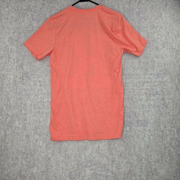 Coral Bella + Canvas T-Shirt With "K" Print Size S - Picture 2 of 6